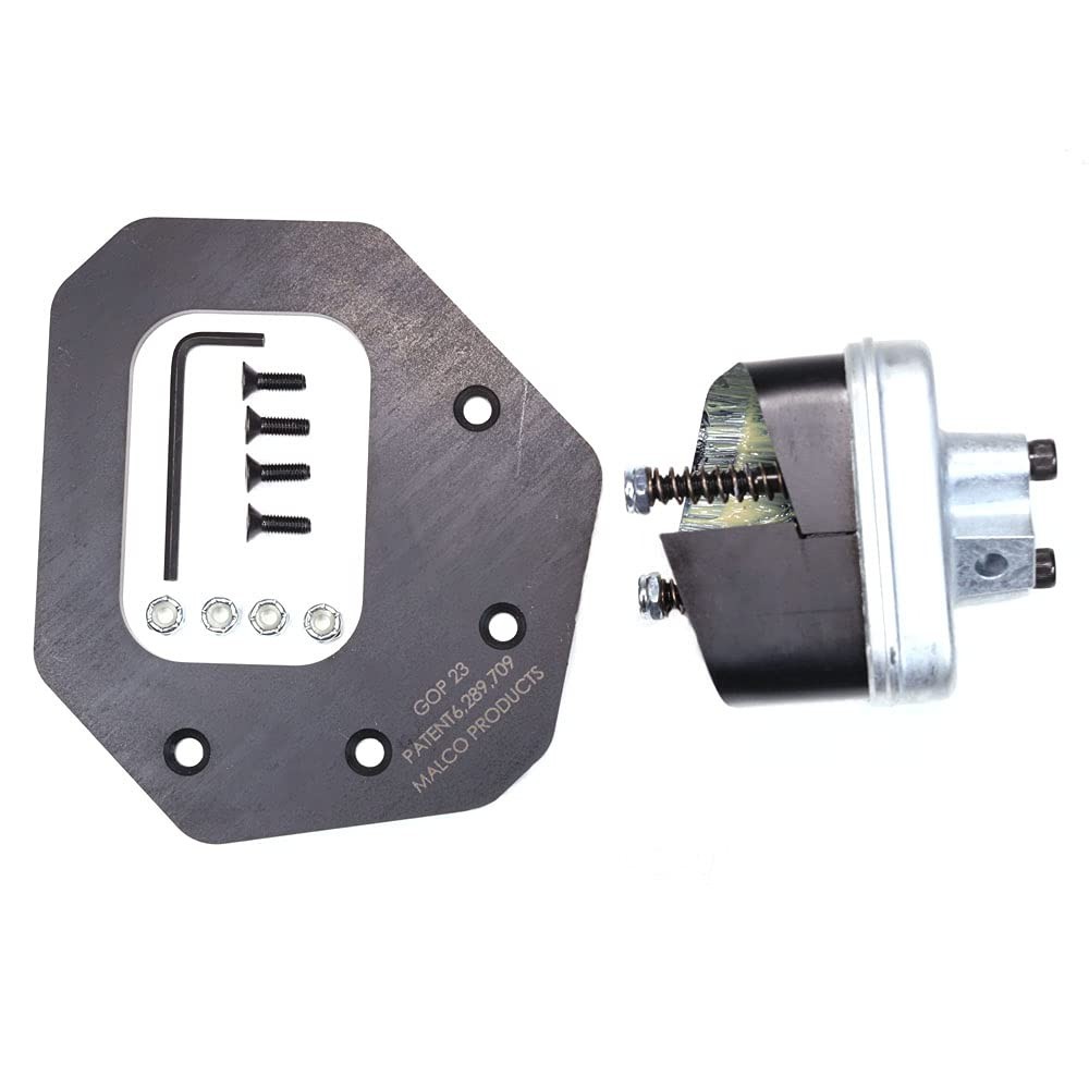 2 x 3 in. Rectangular Gutter Outlet Punch with Lightweight Design & Durability