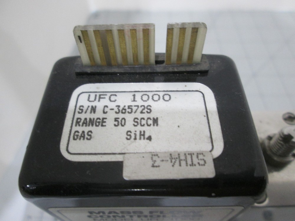 Unit, UFC-1000, Mass Flow Controller, SiH4, 50 SCCM, Used