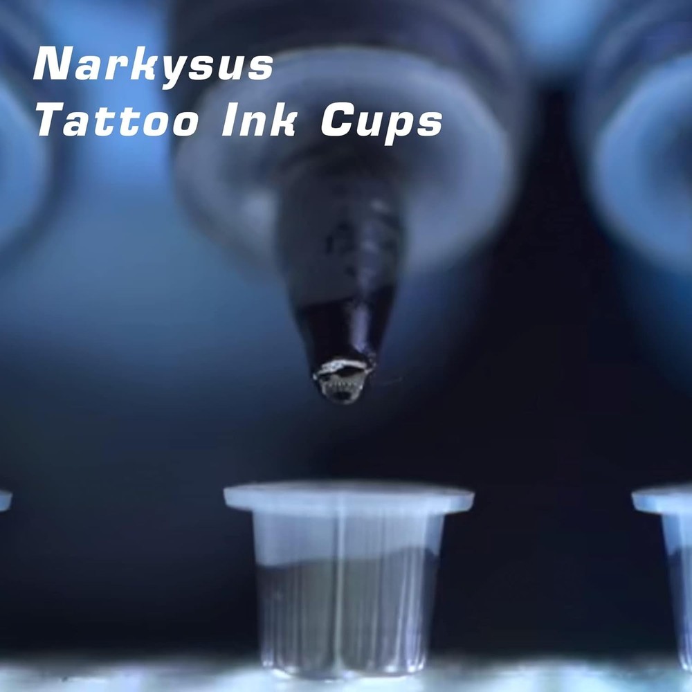 Disposable Small Ink Cups - 1000 Pcs, Microblading & Permanent Makeup...