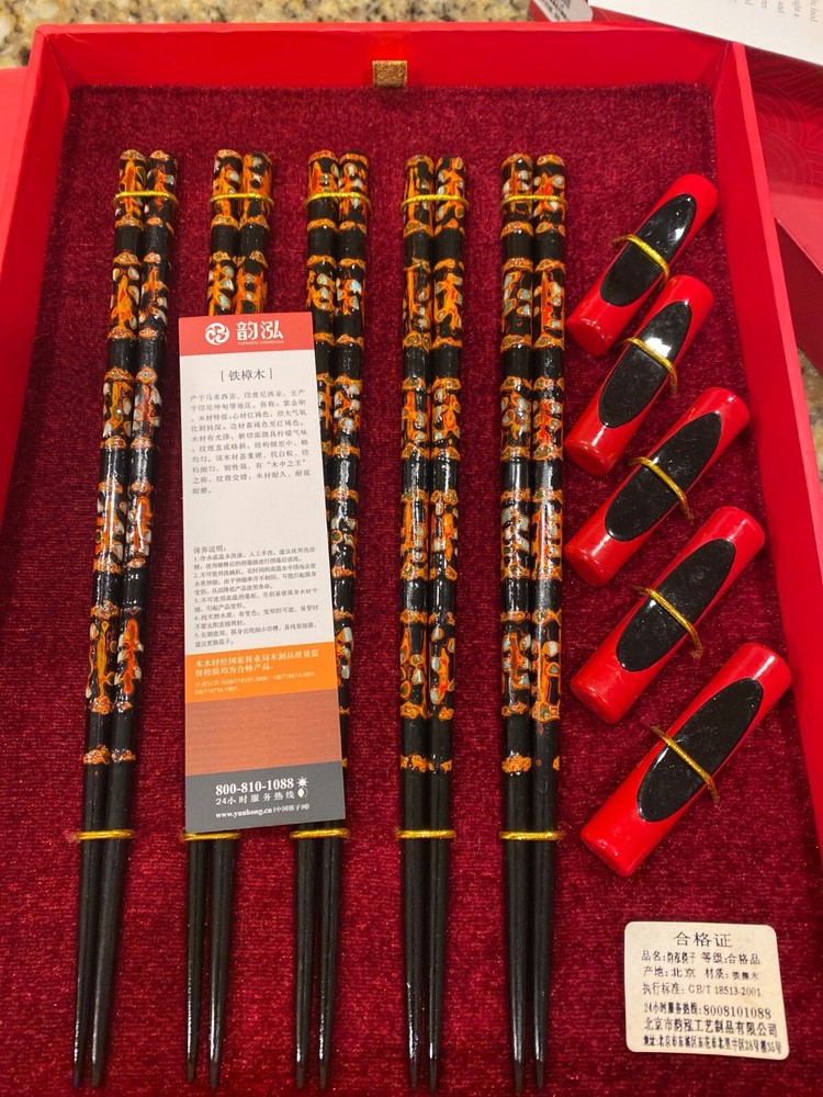 good luck chopstick set
