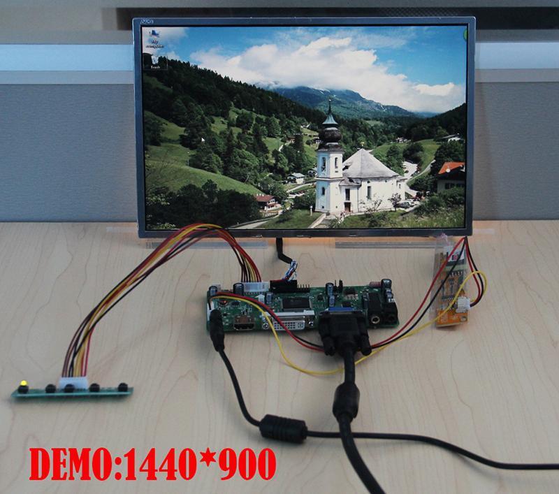 HDMI DVI VGA LCD Controller driver board Kit for 1280X800 B154EW08 V.0 panel