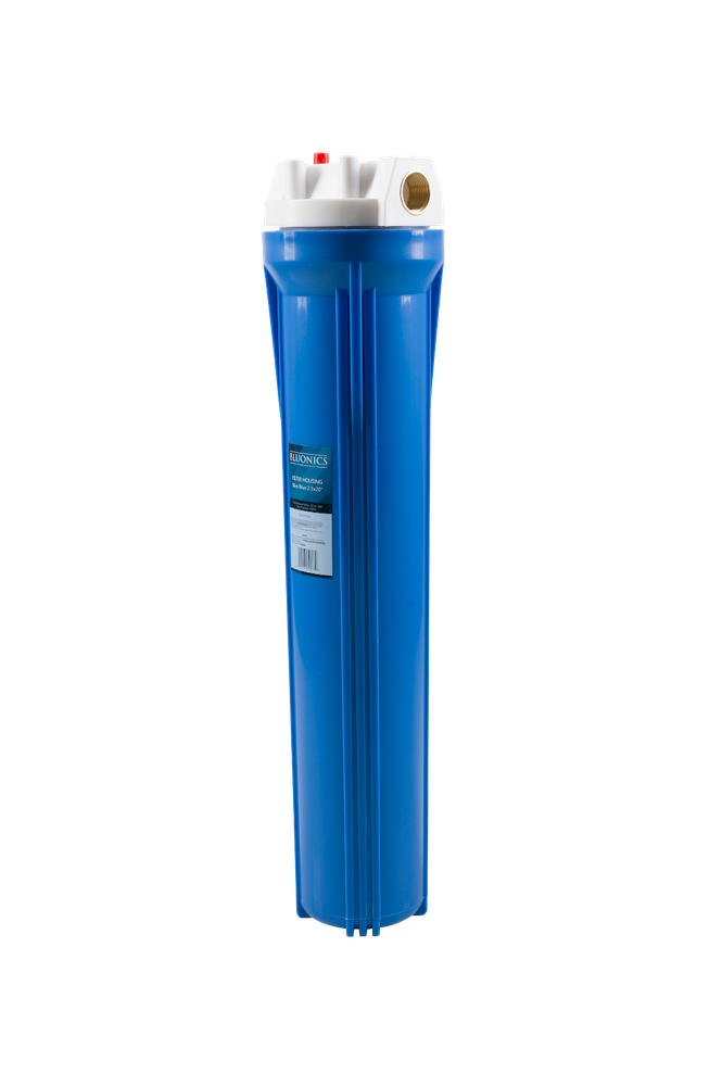 BLUONICS Whole House Water Filter Purifier Sediment & CTO Carbon 3 High Flow 20"