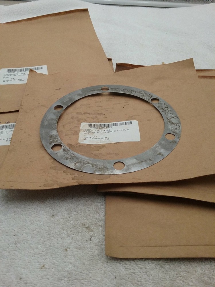 10x Shim 12267302-2 Rev D