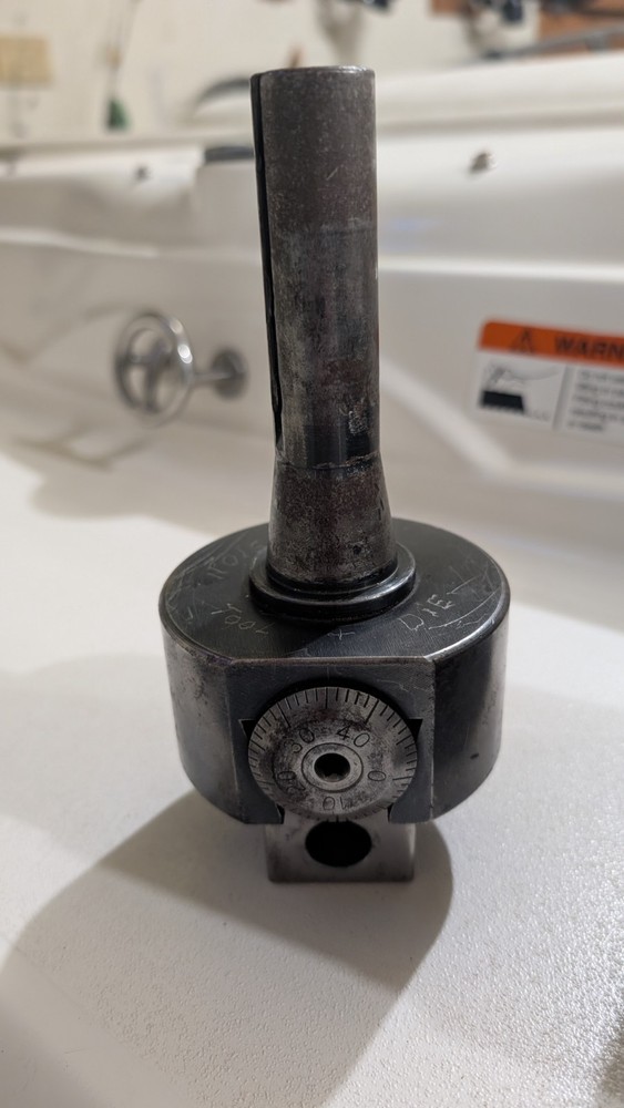 Boring Head with R-8 Bridgeport, Original Box