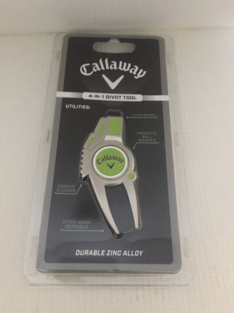 NEW Callaway 4-in-1 Golf Divot Repair Tool