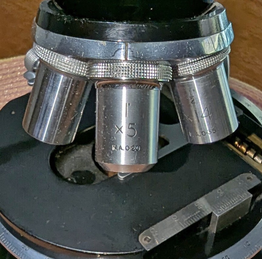 Antique C BAKER London Precision Microscope Complete Set Binocular NICE Loaded