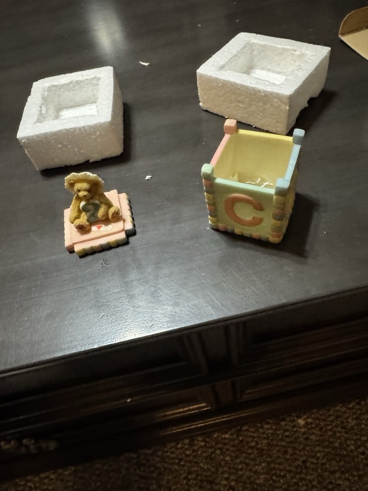 Cherished Teddies - Age 2 Second Birthday - Covered Box - 796077