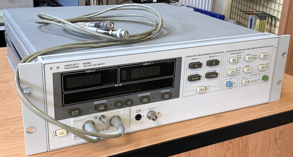 Hewlett Packard 8508A, vector voltmeter with 85081A module