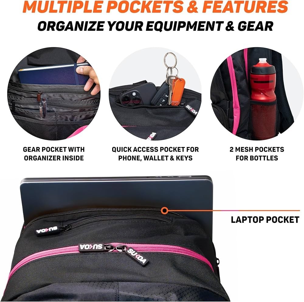 Pink Sukoa Soccer Bag