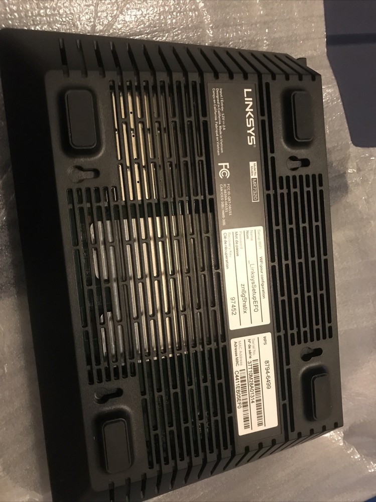 linksys max stream modelo MR7320 wifi UNTESTED