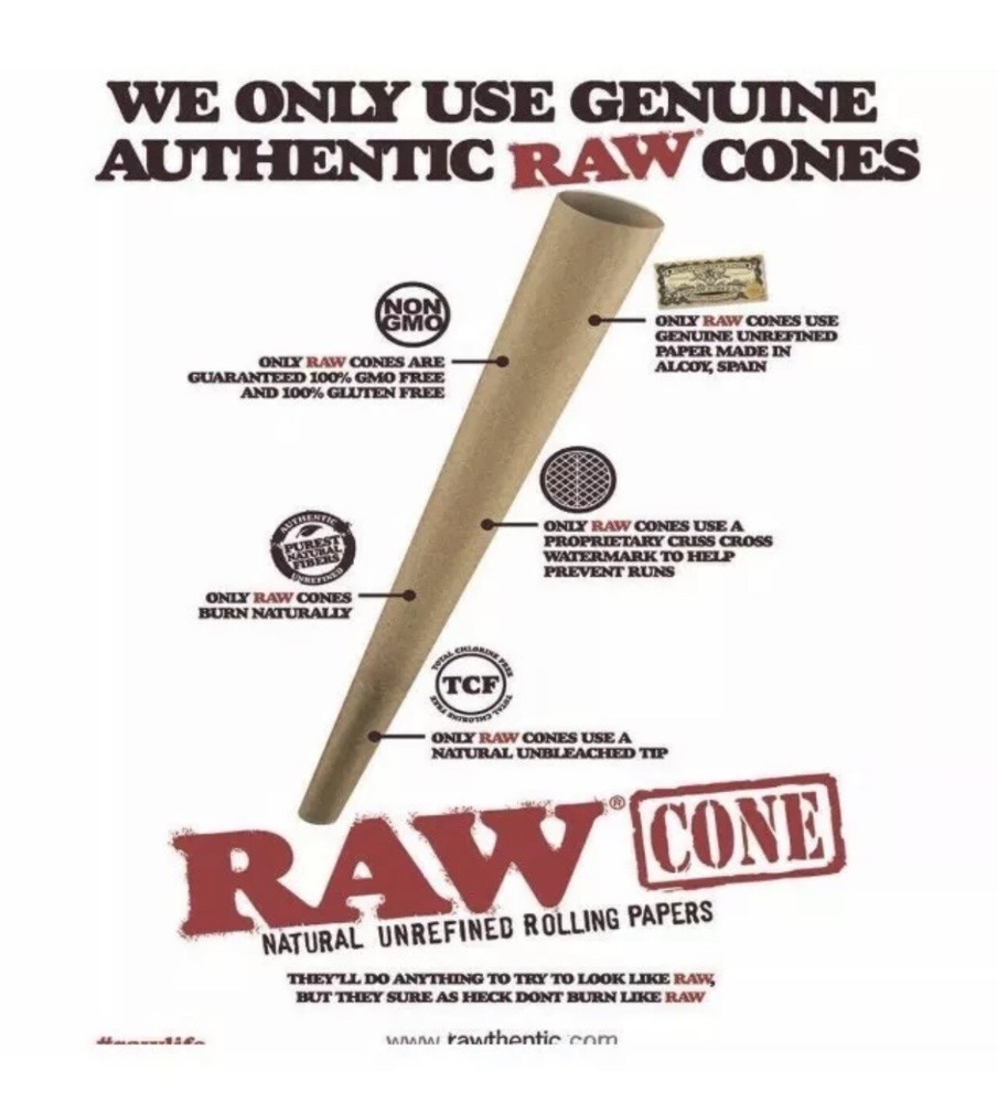 raw classic KING size pre rolled cone+RAW cone wallet case