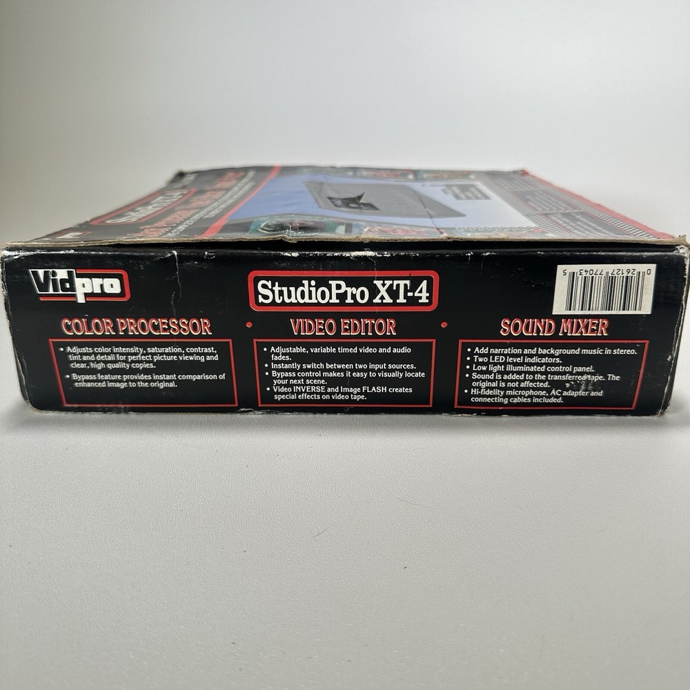 Vidpro StudioPro XT-5 Color Processor - Video Editor - Sound Mixer, Model Da-7