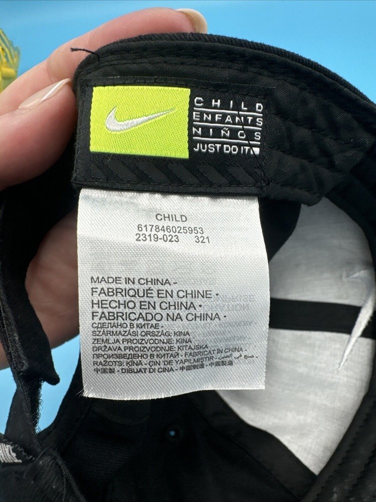 Nike Boy's Adjustable Baseball Cap Black