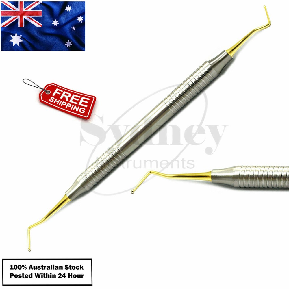 Composite Filling Restorative Plastic Placement Instruments Titanium Coated