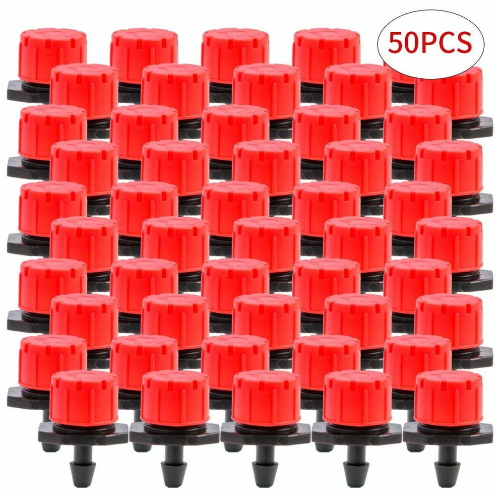 Adjustable Emitter Dripper Micro Drip Irrigation Sprinkler Watering System Lot