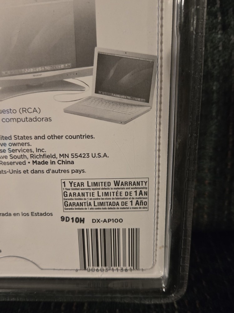 Dynex Mini DVI -To- Video Adapter