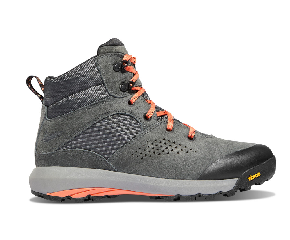 DANNER WOMEN'S Inquire Mid Authentic, Dark Gray/Salmon (Authentic)