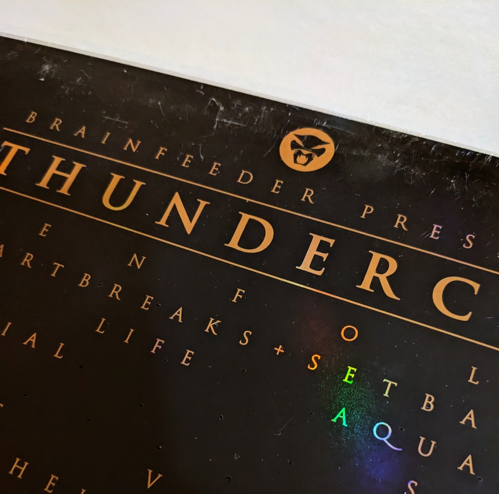 THUNDERCAT Stephen Bruner SIGNED RECORD LP apocalypse EXACT PROOF red vinyl COA
