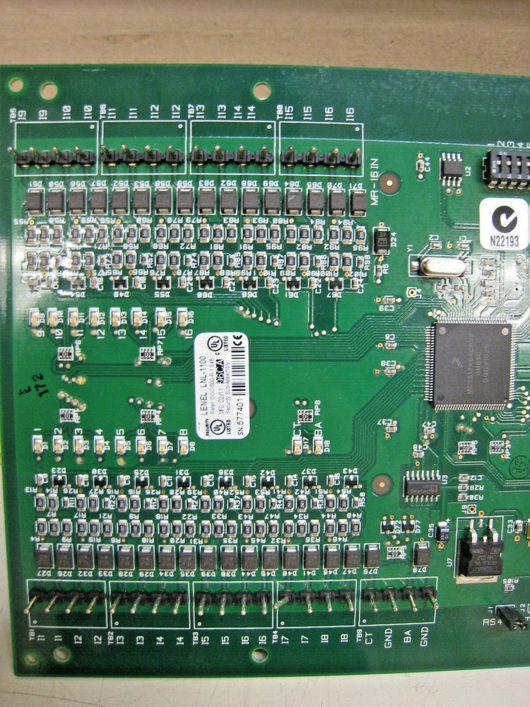 Lenel Input Control Module Board Model #: LNL-1100 FREE SHIPPING