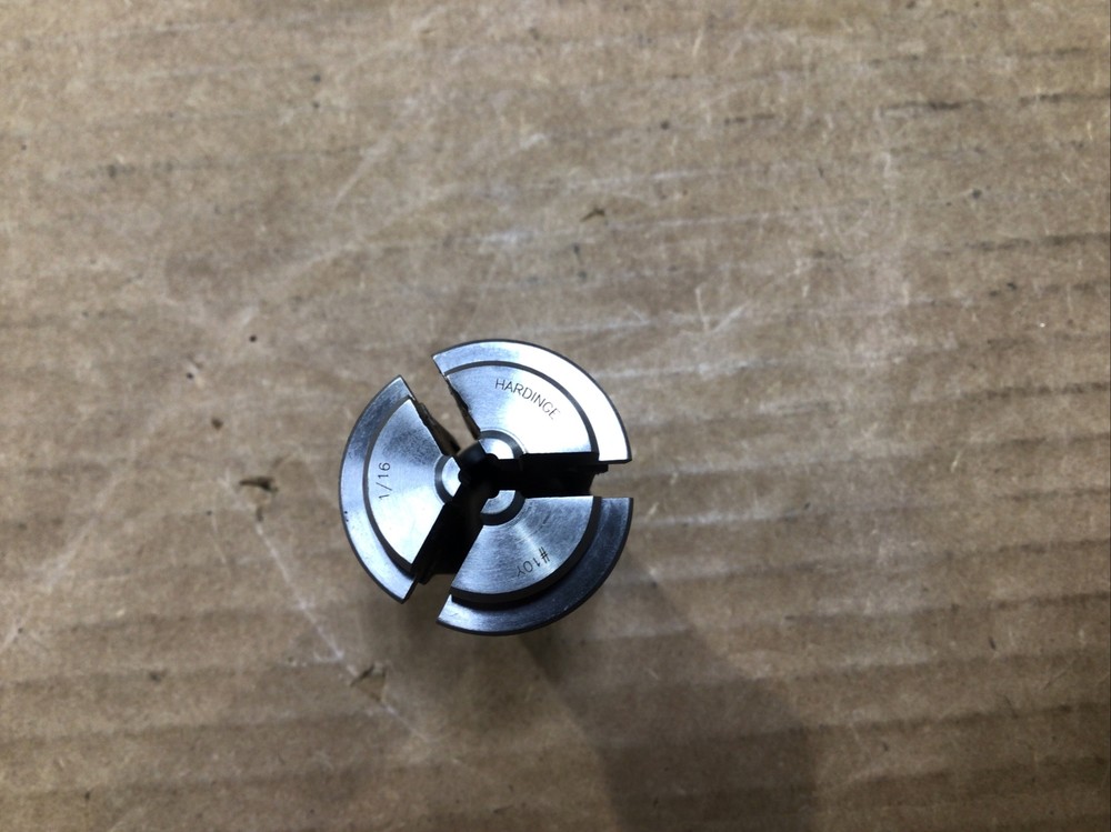 Hardinge 1/16 Extended Number 10 Collet