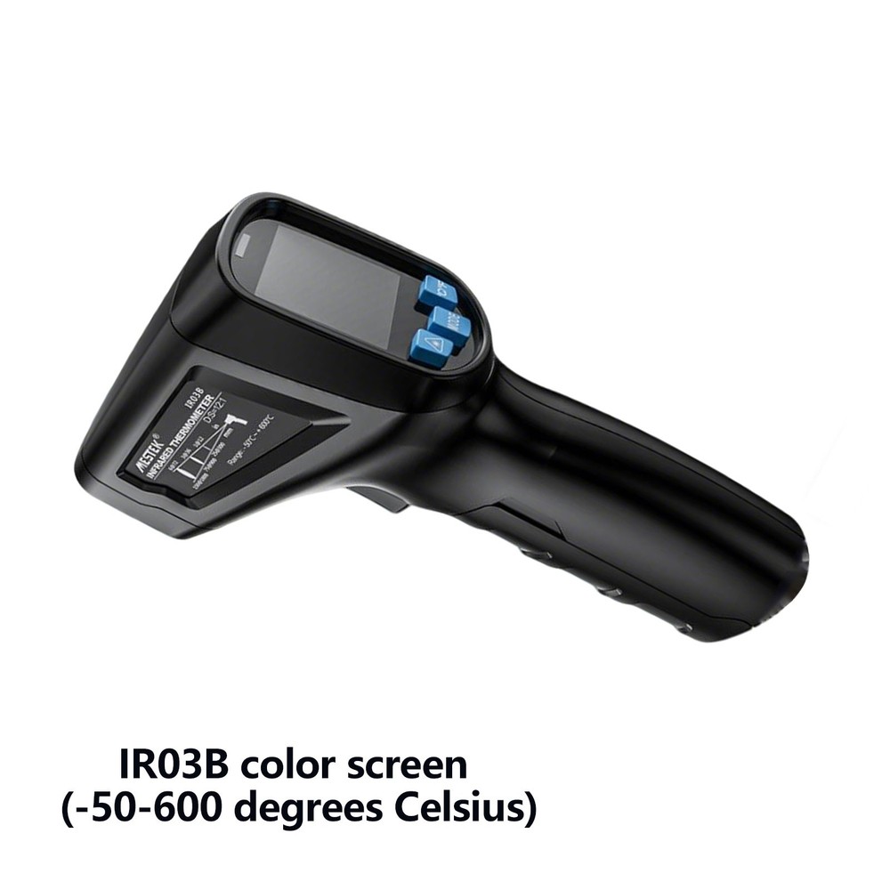 IR02C Digital Infrared Thermometer -50-600℃ Humidity ℃ ℉ Unit Temperature Meter