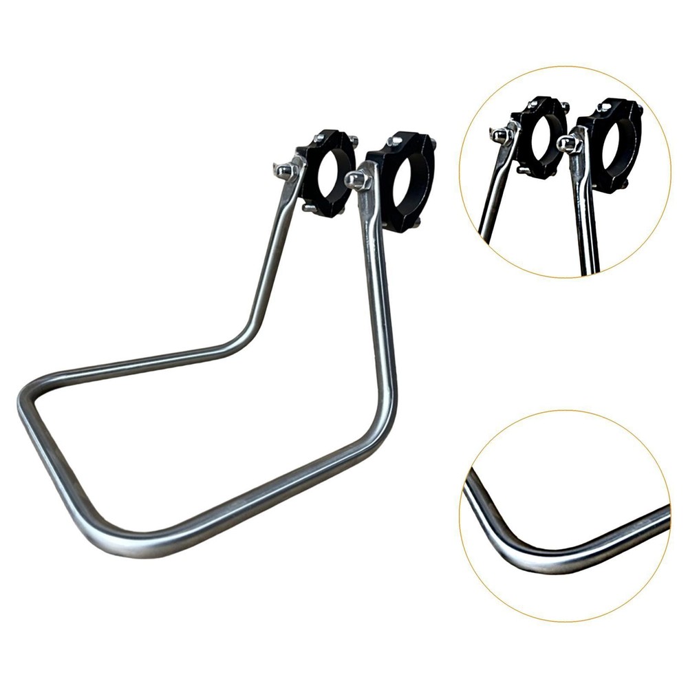 Bike Front Cargo Rack Replace Accessory Strong Load Capacity Durability Bicycle