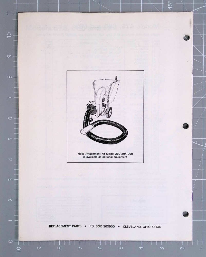 White Power Vacuums Owners Guide - 15 Pgs AA23
