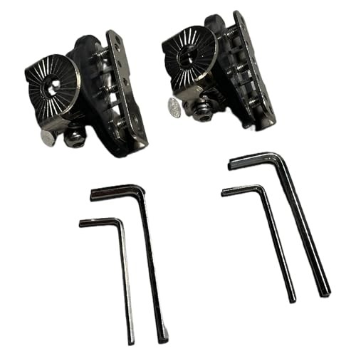 LED Light Bar Mounting Bracket 2PCS Universal Adjustable Pillar Hood Work Lamp