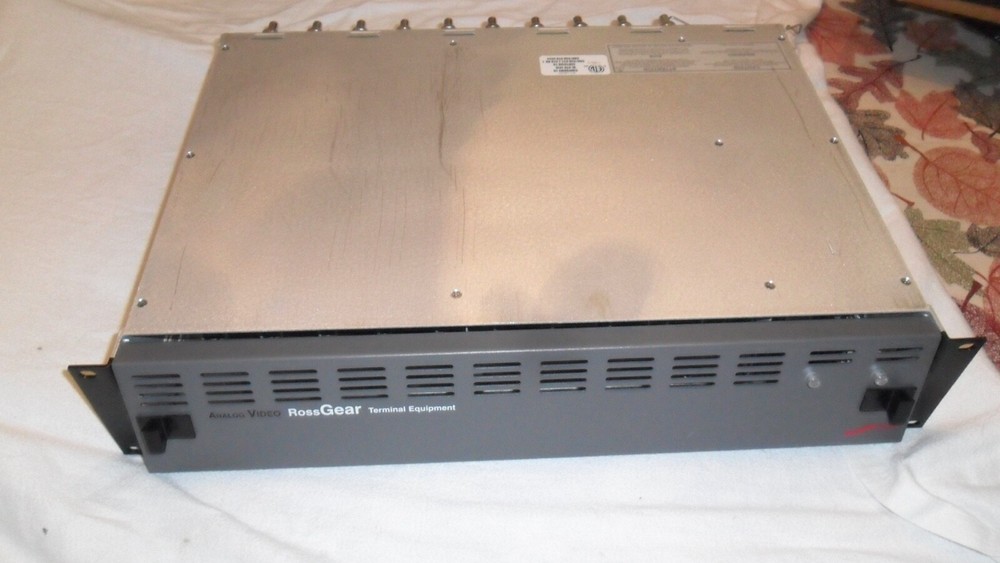 ross gear vfr-7210 analog video