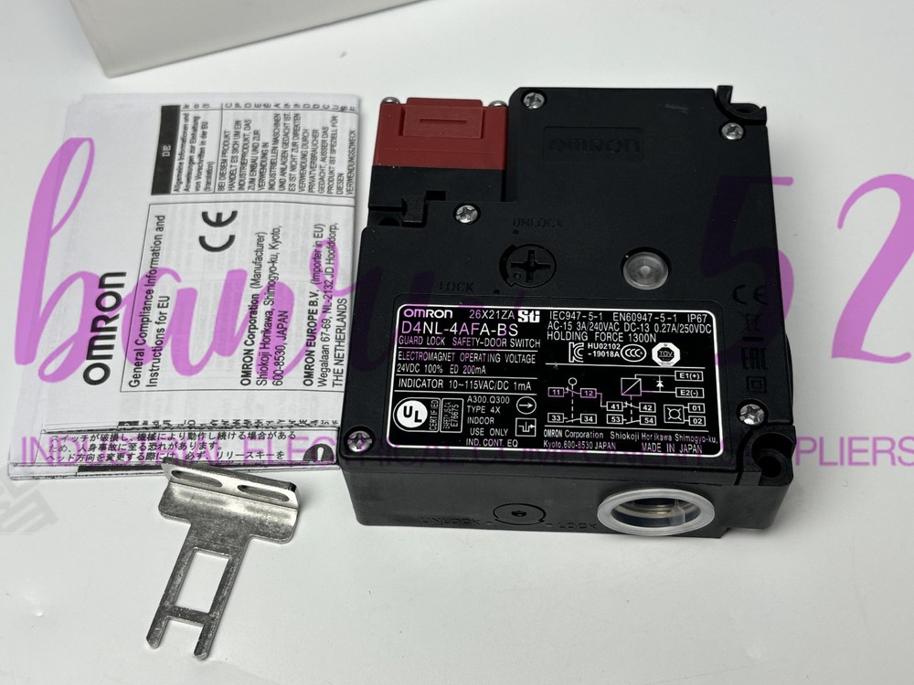 1PCS New Omron D4NL-4AFA-BS Safety Gate Switch