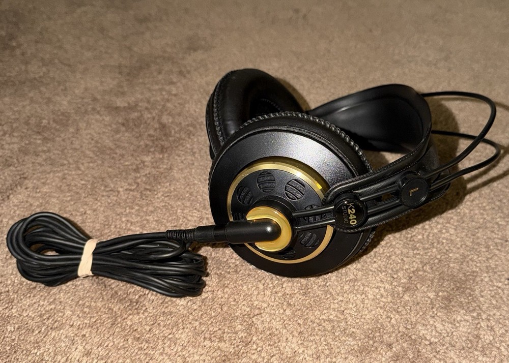 AKG K240 Studio Semi-Open Professional Studio Headphones