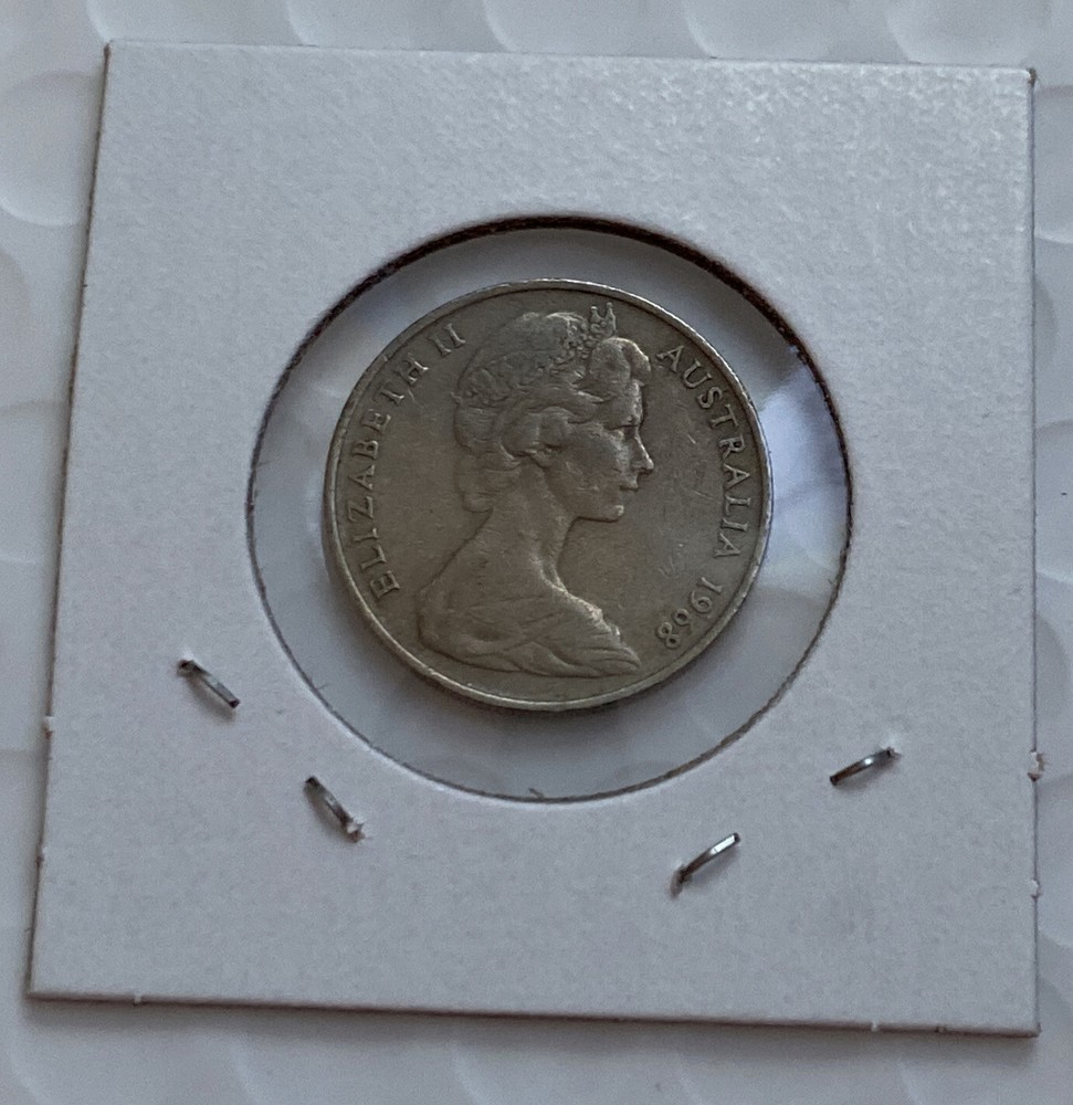 Australia 10 Cents 1968 Coin B7