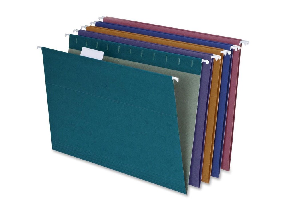 TOPS Reinforced Hanging File Folders