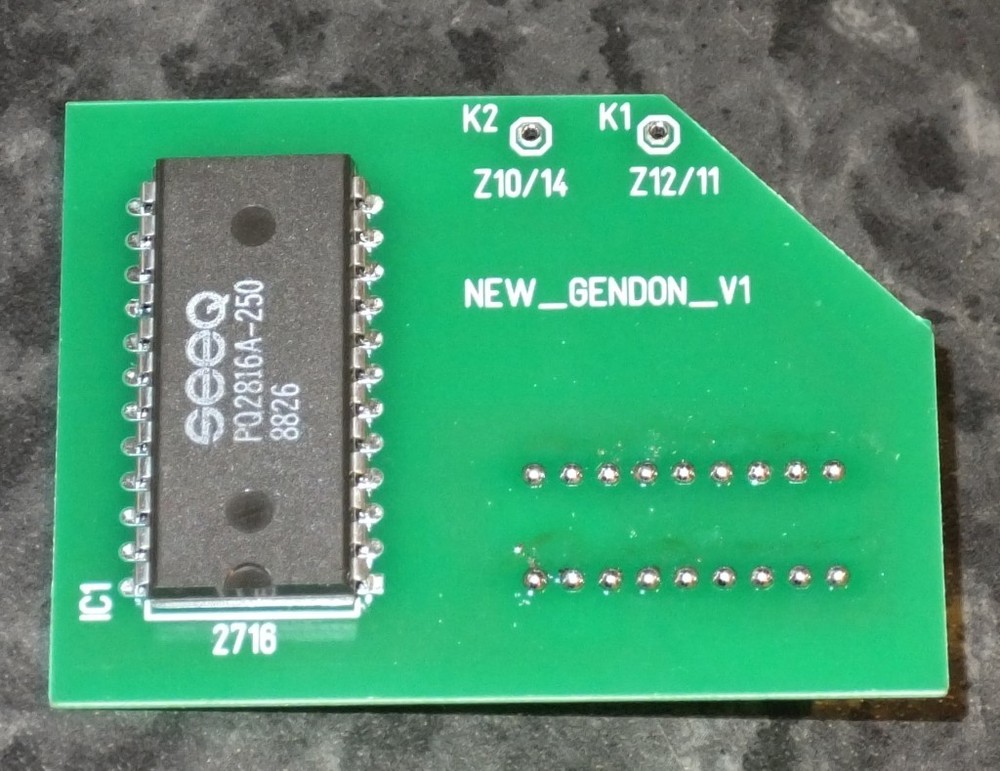 Gendon3 Lowercase modification kit for the Tandy TRS-80 Model I vintage computer