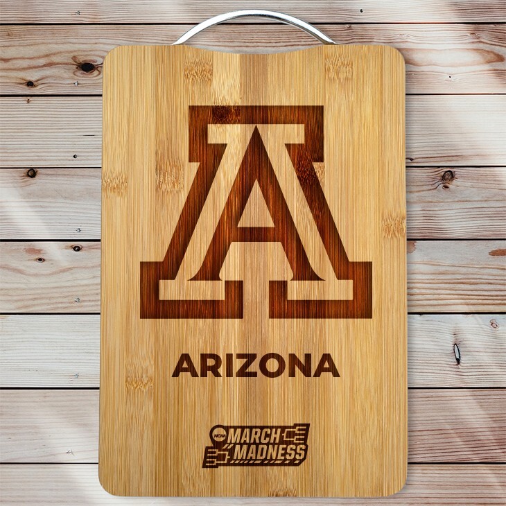 Your State University Laser Engraved Bamboo Cutting Board