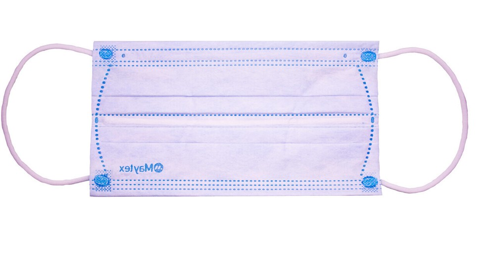 Cool Breathe Level 3 Earloop Face Mask with Comfort Arch, Blue