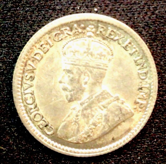 1918 Canada Silver 5 Cents. High Grade! ENN Coins