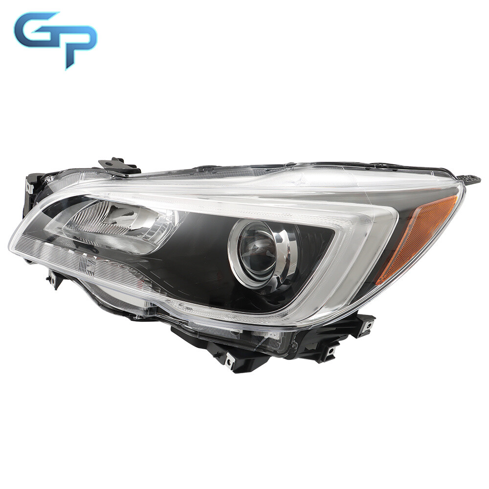 Driver Left Side Headlight For 2015-2017 Subaru Legacy/Outback Halogen Black