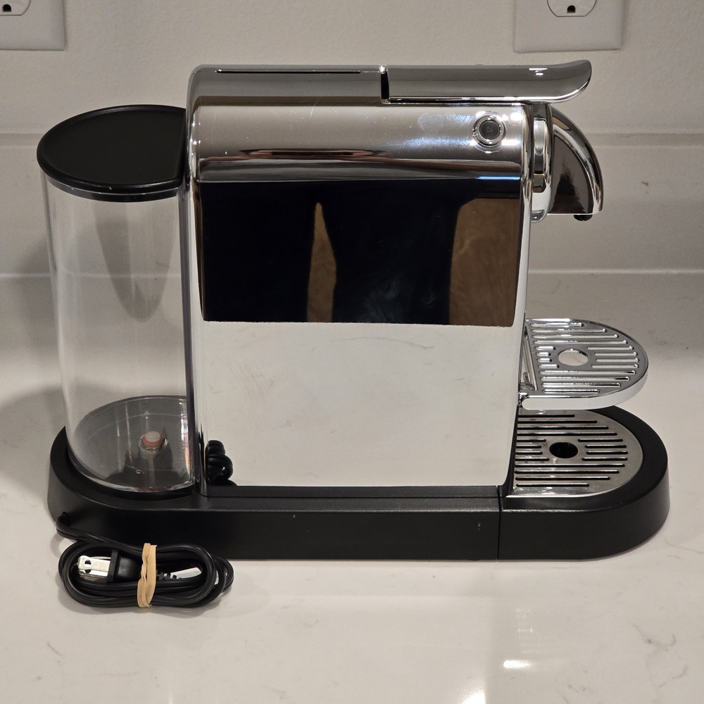 Nespresso CitiZ Chrome Espresso Machine, Type D111 - RARE