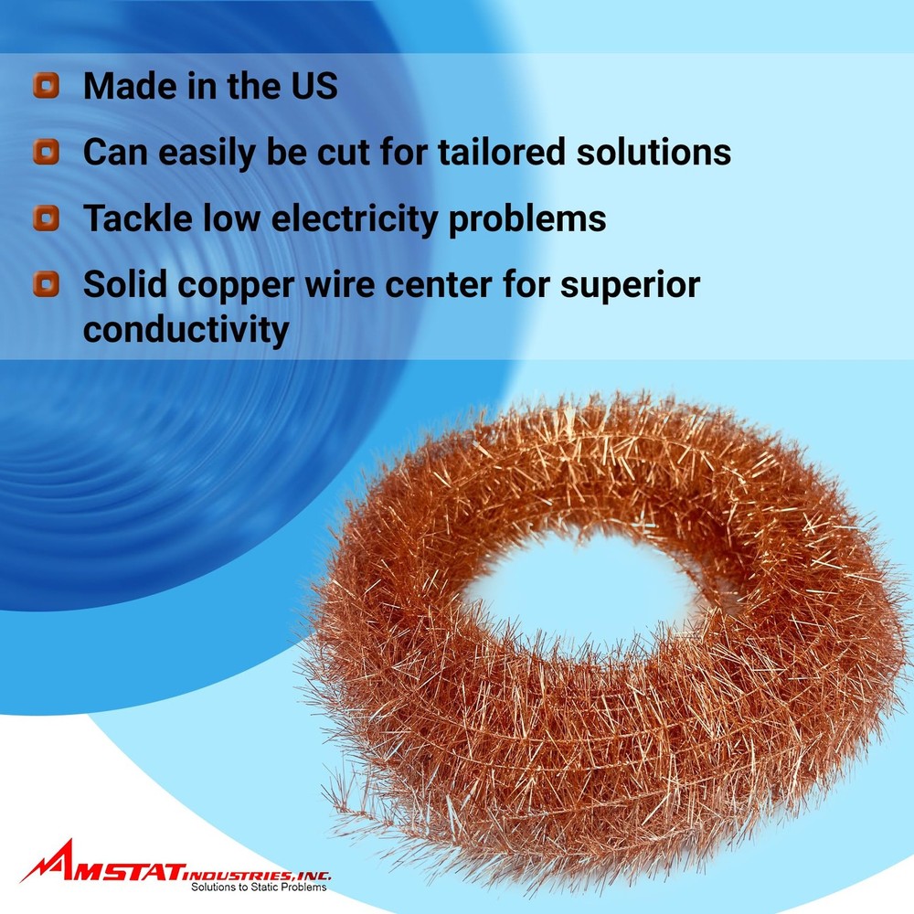 Anti-Static Copper Tinsel