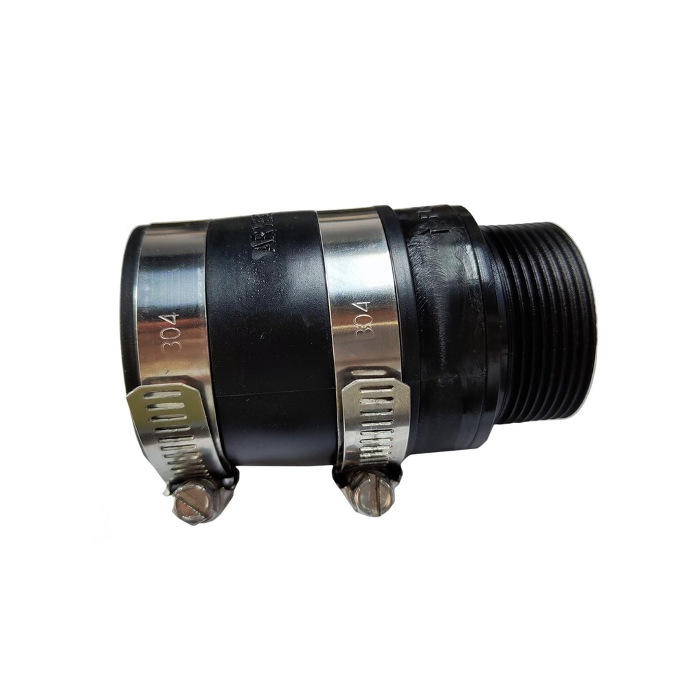 1 Pack 30-0238 Inline Check Valve, Black 1.5 Inch