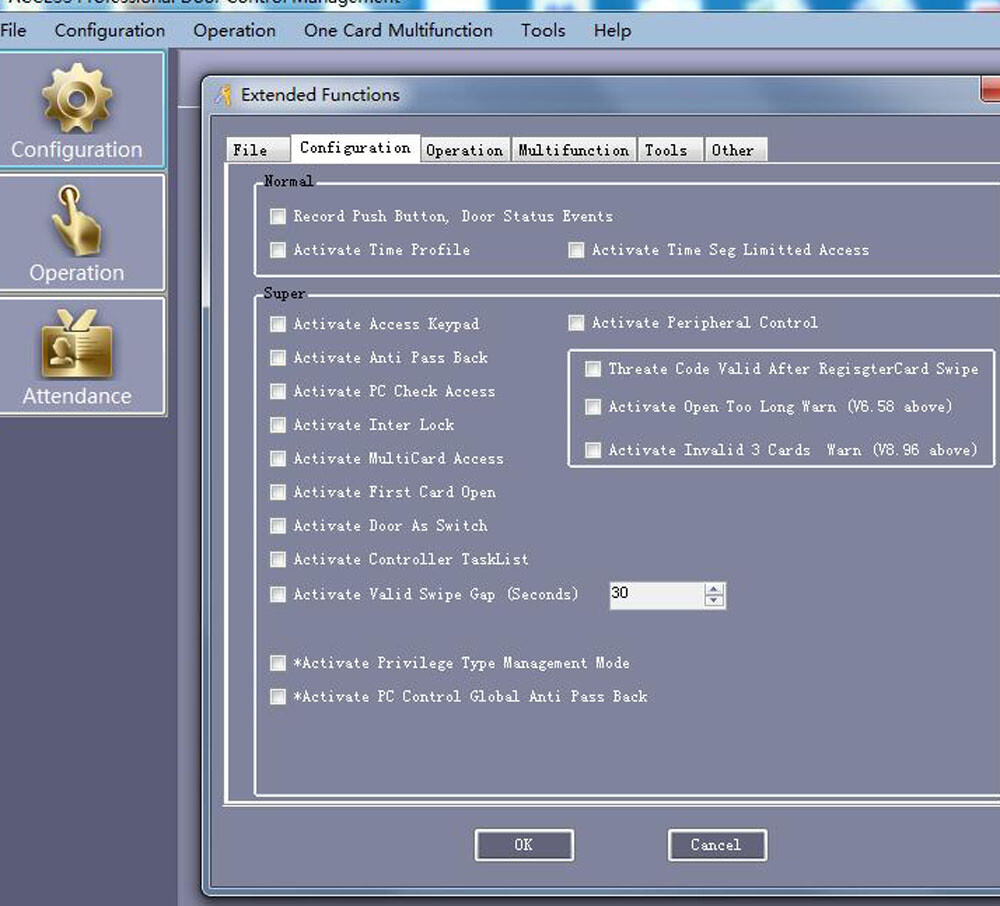 4 Door 4 Reader TCP/IP RFID Board Panel Access Control Metal case + Power supply