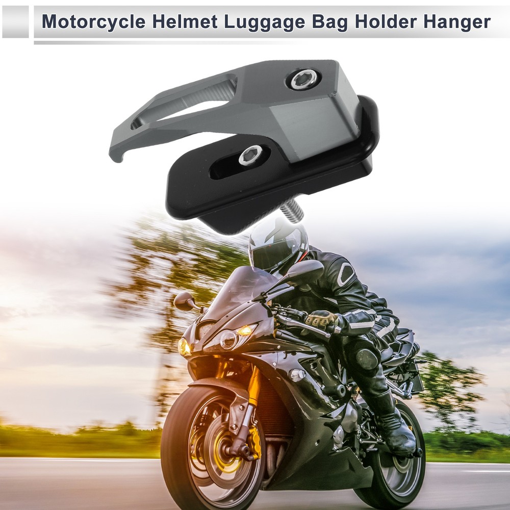 Motorcycle Storage Hook 1 Set Titanium 78mm