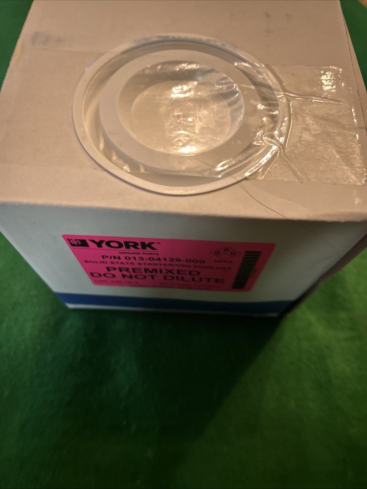 York Premixed Solid State Starter / VSD Coolant 013-04129-000