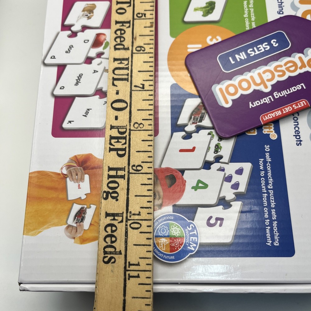 The Learning Library Preschool Learning Set New Unopened Educational Games