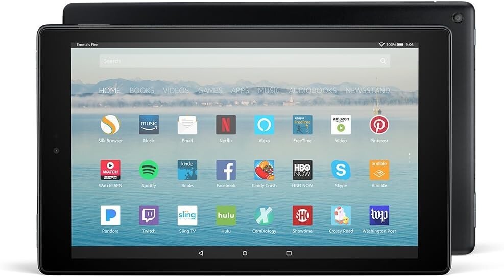 Amazon Fire HD 10 (7th Gen) 64GB - Black