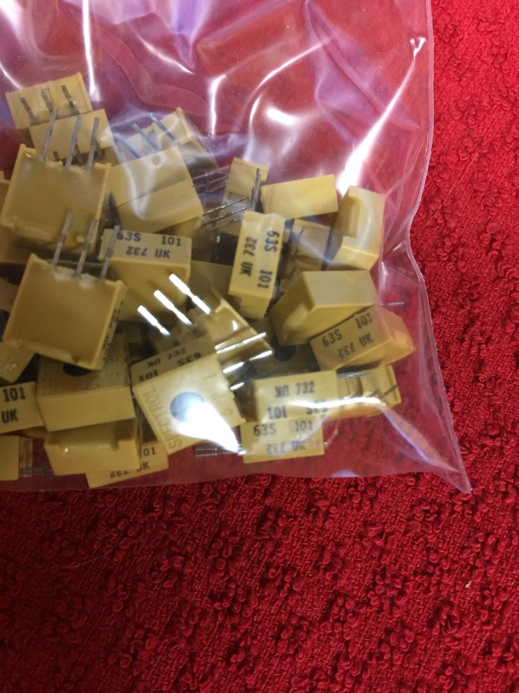 63S101 100 OHM SPECTROL TRIMMER POT 10 PCS