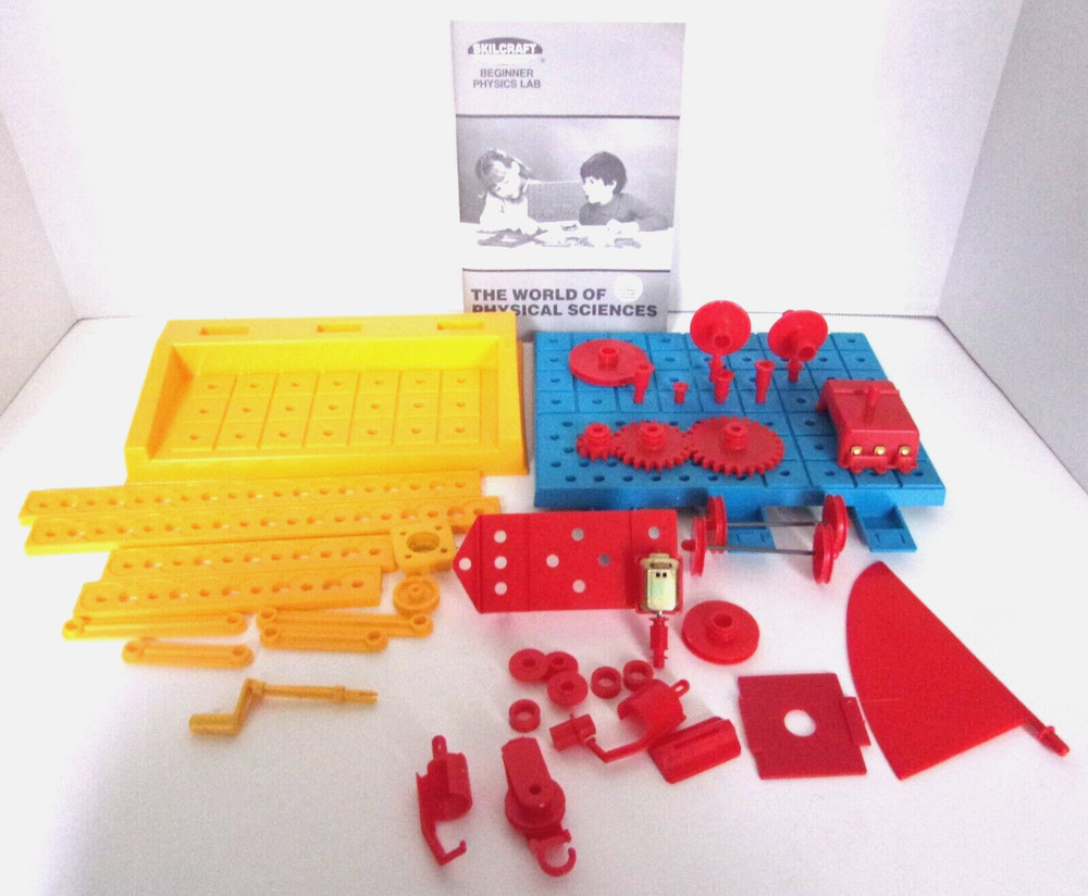 Vintage Skilcraft Beginner's Physics Lab Physical Science REPLACEMENT PIECES