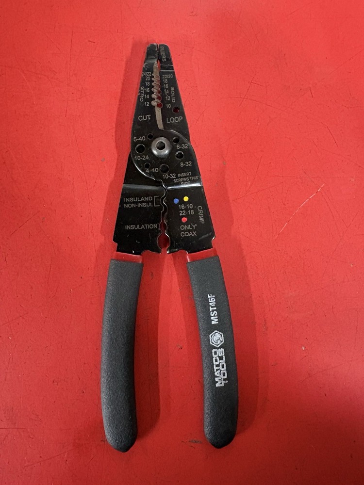 Matco Tools MST46F Wire Stripper / Cutter / Crimper