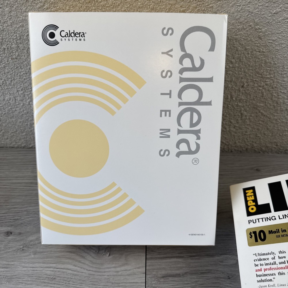 1999 Open Linux 2.3 Original Box Set Complete